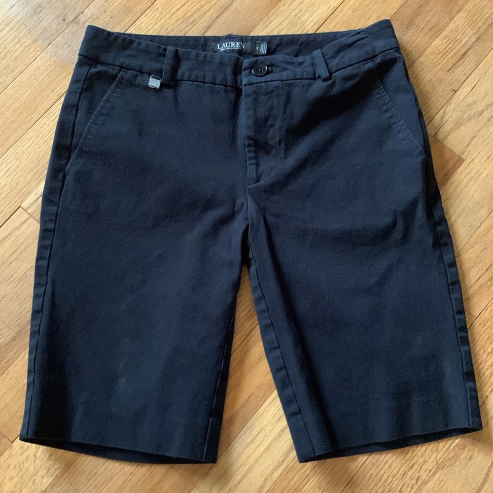 Ralph Lauren size 2 black shorts